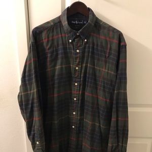 Polo Ralph Lauren Flannel Button Down Shirt